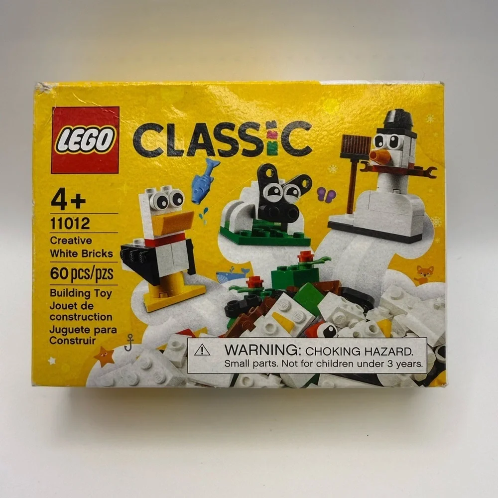 LEGO Classic Creative White Bricks 11012 Building Toy Set